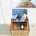 Мир Хаяо Миядзаки | Музыкальная шкатулка "Небесный замок Лапута. Главные герои"р-р 6,5х5,2 (крафтовая)