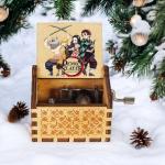 Истребители Демонов (03) | Музыкальная шкатулка "Главные герои", р-р 6,5х5,2см (крафтовая)