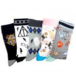 Гарри Поттер | Носки Хогвартса, р-р 38-42 (темно-серый, серый)