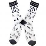 Гарри Поттер | Носки Очки и Дары смерти, р-р 38-42 (белый, черный)