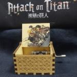 Атака Титанов | Музыкальная шкатулка "Штурм", 6,5х5,2см (крафтовая)