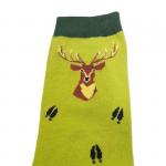 В мире живетных | Носки "Рога и копыта. Олень", р-р 38-44 (св.зеленый)