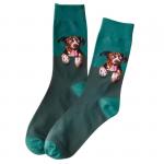 В мире животных | Носки Дворняга, р-р 38-44 (зеленый)