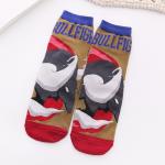 В мире животных | Носки Быки. BULLFIGH, р-р 36-42 (красный-серый, хаки) - 5 пар в пакете