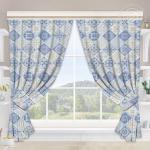 Шторы для кухни с подхватом Сицилия