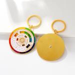 Вдохновение | Брелок "Цветовой круг Сонет", р-р (белый)