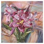 МХ-14. Мозаика из пайеток на холсте Лилии