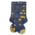 Джастин Ульянс | Носки "Мы ушли слишком рано", р-р 36--38 (графит)