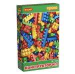 1135 Детская развивающ игрушка-конструктор Бауер."Конструктор 1" 53 детали