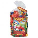 161Детская развивающ игрушка-конструктор Bauer Классик мешок Кроха 156 деталей  3+