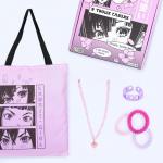 Подарочный набор с шопером и аксессуарами «Аниме»