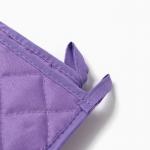 Кухонный набор «Василек»: варежка-прихватка 20?27 см, прихватка 17?17 см