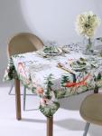 Набор кухонный «Этель. Пасха в лесу»: скатерть 148?112±2 см с ГМВО, салфетка 40?40 см - 4 шт.