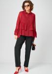 Блуза EVA GRANT 7221 красный