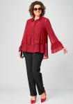 Блуза EVA GRANT 7221 красный