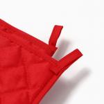 Кухонный набор «Тюльпаны» варежка-прихватка 20?27 см, прихватка 17?17 см