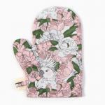 Варежка - прихватка «Этель. Попугай», 20?28 см, сатин 110 г/м?