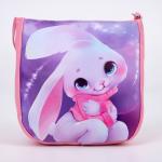 Сумка детская «Зайка в свитере» из эко-кожи, на ремешке, 17?12?5 см