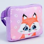 Сумка детская «Лисичка», плюшевая