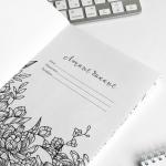 Ежедневник-Смэшбук с раскраской А5, 80 л «8 марта: Вдохновляй своей красотой»