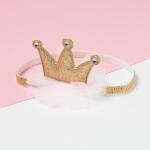 Набор для девочки KAFTAN «Принцесса»: повязка, носки, 2 пары размер 10-12