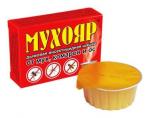Мухояр" Дымовая шашка от мух, ос, комаров  50г /40 (ВХ) Россия