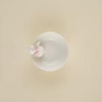 Конфетница SL Home «Лесные кролики», 13?10.3 см, фарфор, белая