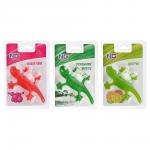 NEW GALAXY Ароматизатор гелевый на присоске "Ящерица", 25гр., бабл гам, цитрус, утренняя свежесть