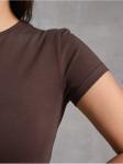 Футболка "Скимс" Шоколад Женская