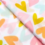 Бумага упаковочная тишью «С любовью», 50 см × 70 см, 17 грамм