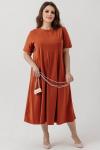 Платье  8978/01/Кирпичный