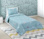 Милый мишка компаньон 1, Одеяло 140х205, Подушка 48х68