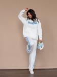 306 Костюм спортивный женский цвет белый