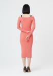 2433 Платье цвет коралловый