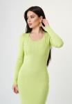 2423 Платье женское цвет лимонный