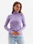 Водолазка женская MINAKU: Basic line, размер 48, лиловая