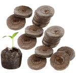 Торфяные таблетки Джиффи 39 мм (фасовка по 100 шт)