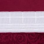 Штора портьерная «Этель», размер 265?270 см, цвет валенсия вишнёвый