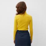 Водолазка женская MINAKU: Basic line, размер 50, цвет горчица