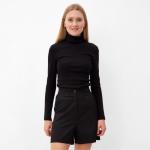 Водолазка женская MINAKU: Basic line размер 50, чёрная