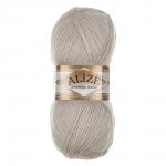 Пряжа Angora gold/Ализе 100г/550м 10 % мохер 10 % шерсть 80 % акрил (599-слоновая кость)