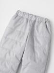 Брюки стеганые детские демисезонные светло-серый