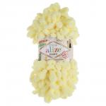 Пряжа Puffy/Ализе 100г/9,5м 100% Микрополиэстер (13-светло-жёлтый)