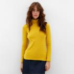 Водолазка женская MINAKU: Basic line, размер 42, цвет горчица