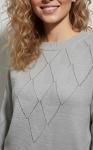 Джемпер И 043/серый жемчуг