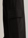 Брюки утепленные Карго черные
