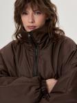 Куртка объемная эспрессо женская