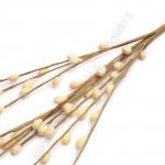 Веточка декоративная "Верба" 70 см (SF-8132) желтый/красный