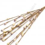 Веточка декоративная "Верба" 70 см (SF-8132) желтый/сиреневый