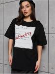 Футболка "Соф" Черный женская